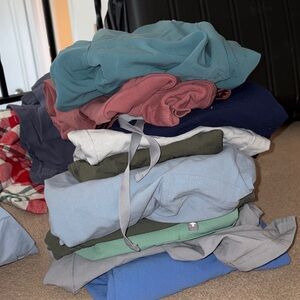 LOT of 10 figs jogger scrub bottoms. Some used some NWOT